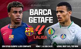 Nhận định Barca vs Getafe (02h00 ngày 26/9): Nối tiếp những ngày vui